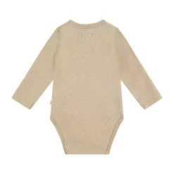 A Tiny Story Romper Lange Mouw Oatmeal Melange 50><noscript><img width=