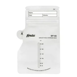 Alecto Moedermelk Bewaarzakjes 220ml-100stks BF100> Melk Bewaarzakjes