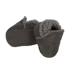 Apollo Slofjes Suedine Anthracite Newborn> Slofjes