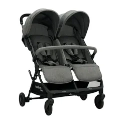 Asalvo Tweelingbuggy - Henry - Grey> Tweeling Buggy's