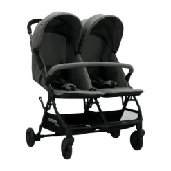 Asalvo Tweelingbuggy - Henry - Grey><noscript><img width=