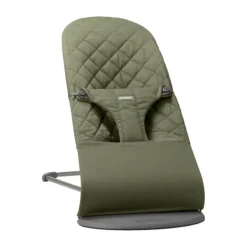 Baby Bjorn Bouncer Bliss Geweven Klassiek Quilt Zandgrijs><noscript><img width=