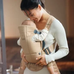 Baby Bjorn Draagzak Mini Geweven Beige><noscript><img width=