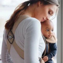 Baby Bjorn Draagzak Mini Geweven Beige><noscript><img width=