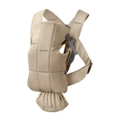 Baby Bjorn Draagzak Mini Geweven Beige><noscript><img width=