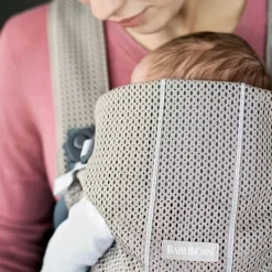 Baby Bjorn Mini 3D Mesh Greige><noscript><img width=