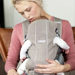 Baby Bjorn Mini 3D Mesh Greige><noscript><img width=