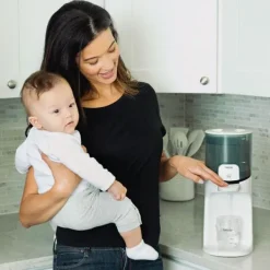 Baby Brezza Instant Warmer Black-White> Flesverwarmers