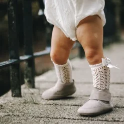 Baby Dutch River Babyboots - S - Sand><noscript><img width=