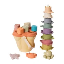 Baby Favorite Badspeelgoedset Activiteitenemmer 17-Delig - Bioplastic> Badspeelgoed