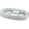 Babyjem Babynest Grijs/Bladeren Patroon> Accessoires Boxen