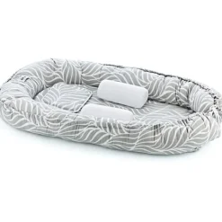Babyjem Babynest Grijs/Bladeren Patroon> Accessoires Boxen