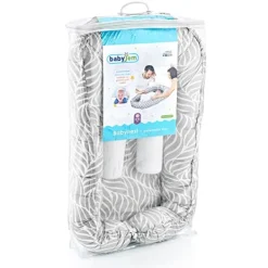 Babyjem Babynest Grijs/Bladeren Patroon> Accessoires Boxen