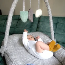 Babyjem Babynest met Speeltjes Grijs><noscript><img width=