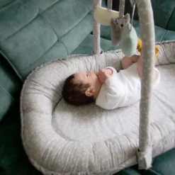 Babyjem Babynest met Speeltjes Grijs><noscript><img width=