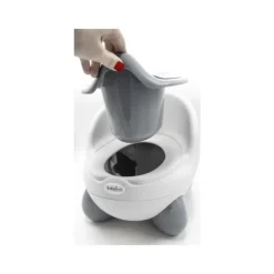 Babyjem Potje TonTon Wit/Grijs> Potjes En Toilettrainers
