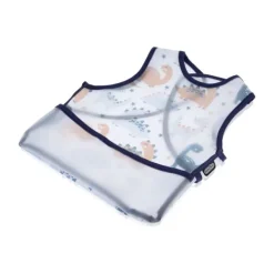 Babyjem Vlekbestendig Hemd - Donkerblauwe Dinosaurus> Slabben