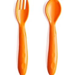 Babyjem Vork En Lepel Oranje> Bestek