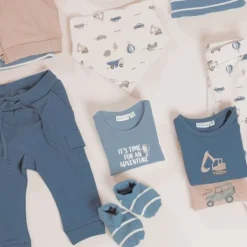 Babylook Adventure T-Shirt - Maat 50 - Faded Denim> Shirtjes