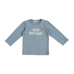 Babylook Big Brother T-Shirt - Mt.80 - Faded Denim> Shirtjes