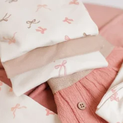 Babylook Crepe Muts - Newborn - Rose Tan> Mutsjes