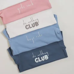 Babylook Do Nothing Club T-Shirt - Mt.50 - Bering Sea> Shirtjes