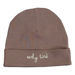 Babylook Early Bird Muts - Newborn - Deep Taupe> Mutsjes
