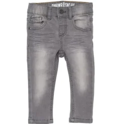 Babylook Jog Jeans Dobby Denim Light Grey maat 62> Broekjes