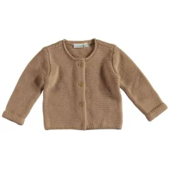 Babylook Knit Vest - Mt. 62/68 - Warm Taupe> Vestjes