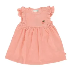 Babylook Strawberries Jurk - Maat 50 - Crepe Coral Almond><noscript><img width=