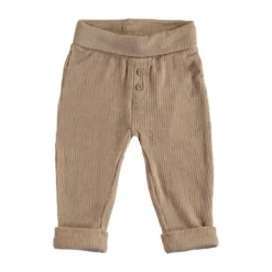 Babylook Velvet Rib Broek - Maat 50 - Warm Taupe> Broekjes