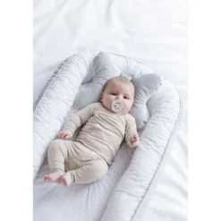 Babymatex Babynest Velvet White Grey Dots / Grey><noscript><img width=