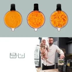 Babymoov Nutribaby+ XL - Mineral Black> Bereiding