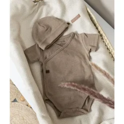 Baby's Only Romper Melange Clay><noscript><img width=