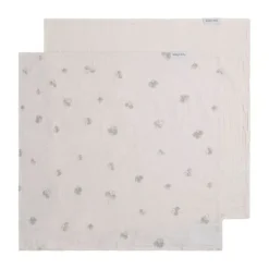 Baby's Only Tender Hydrofiele Doek - 2-Pack - 65x65 cm - Beige / Linen><noscript><img width=