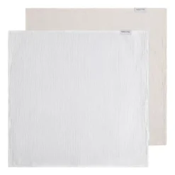 Baby's Only Tender Hydrofiele Doek - 2-Pack - 65x65 cm - Beige / Linen><noscript><img width=
