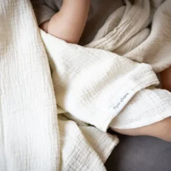 Baby's Only Tender Swaddle - 2-Pack - 115x115 cm - Beige / Linen> Multidoek