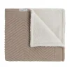 Baby's Only Wiegdeken Teddy Sky Urban Taupe> Wiegdekens