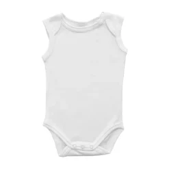 BD Collection Basic Collectie Romper Uni Wit maat 50/56> Rompertjes