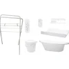 Bébé Basics Badset Uni Wit Inclusief Badstandaard Wit> Complete Badsets|Badjes