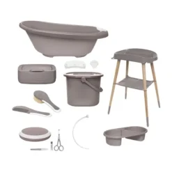 Bébé‑Jou Sense Badset Edition - 8‑delig - Mocha Mousse><noscript><img width=