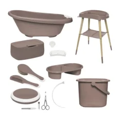 Bébé‑Jou Sense Badset Edition - 8‑delig - Mocha Mousse><noscript><img width=