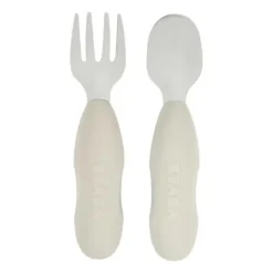 Béaba Beaba Bestekset Roestvrijstaal Velvet Grey 2-Pack> Bestek