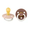 BIBS Colour Fopspeen - Size 1 - Blush Glow/Woodchuck Glow> Fopspenen 0-6 Maanden