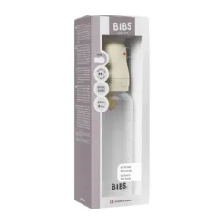 BIBS Fles - Medium Flow - 270 ml - Latex - Sage - Ronde Speen><noscript><img width=