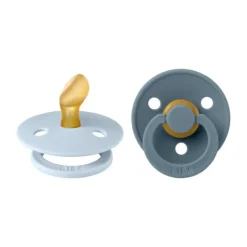 BIBS Fopspeen Latex Anatomical 0-6mnd Sage / Hunter Green (2-Pack)><noscript><img width=