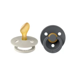 BIBS Fopspeen Latex Anatomical 0-6mnd Sage / Hunter Green (2-Pack)><noscript><img width=