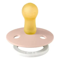 BIBS Fopspeen Latex Symmetric 0-6mnd Glow Blush / Vanilla (2-Pack)><noscript><img width=