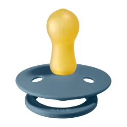 BIBS Fopspeen Round 0-6mnd Dark Oak/Ivory (2 stuks)><noscript><img width=