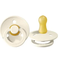 BIBS Fopspeen Round 0-6mnd Vanilla><noscript><img width=